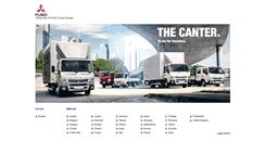 Desktop Screenshot of fuso-trucks.com